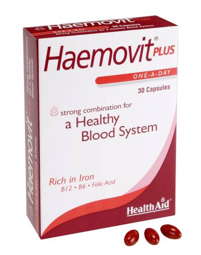 Health Aid Haemovit Plus 30 Capsules 