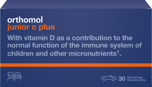 Orthomol Junior C Plus 30 Chew Mand/oran 30 . 0