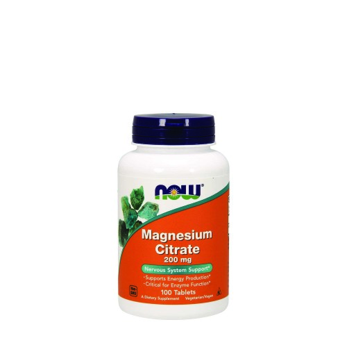 Now Magnesium 100 Capsules 200mg