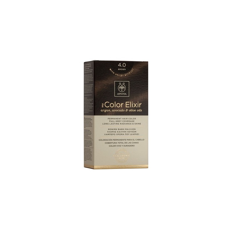 Apivita Color Elixir Kit N4.0 Brown