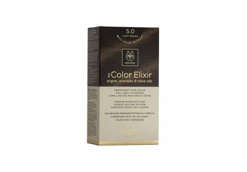 Apivita Color Elixirr Kit N5.0 Light brown