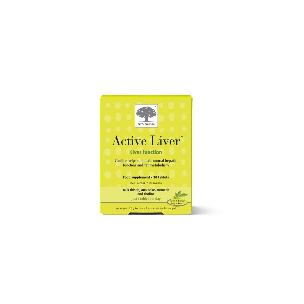 New Nordic Active Liver 30 Tablets 0