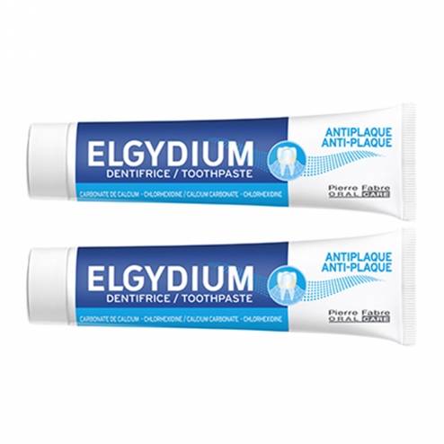 Elgydium Kit A/plq 2x75ml + Touthbrush 1 . 0