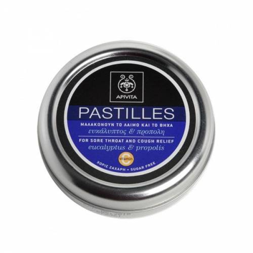 Apivita Pastilles Eucalyptus 0 Pastillies 45g