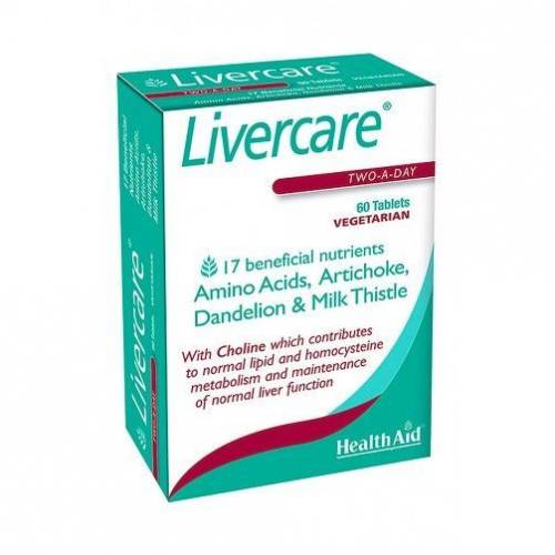 HEALTH AID LIVERCARE 60TABS 0 Tablets 0