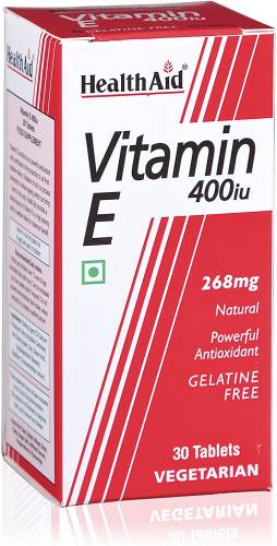 Health Aid Vitamin E 30 Capsules 400iu