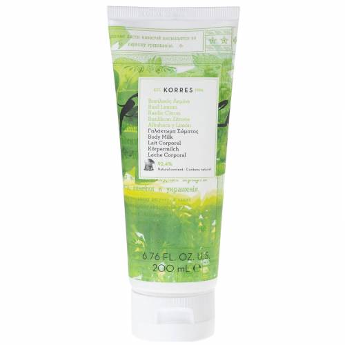 Korres Basil Lemon 200ml Body Milk 0