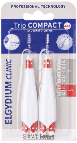 Elgydium Trio Compact Interdental Brushes 444