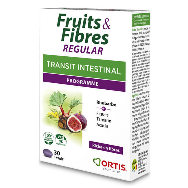 Ortis Fruits & Fibres 30 Tablets 0