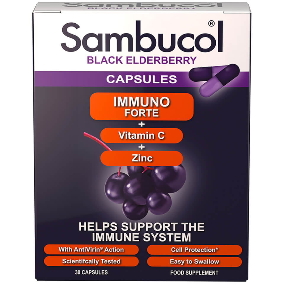 Sambucol Immuno Forte 30 Capsules 0