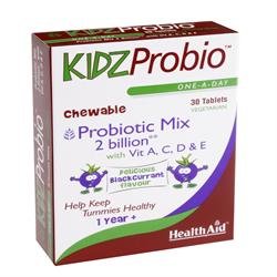 Health Aid Kidz Probio 30 Tablets 0