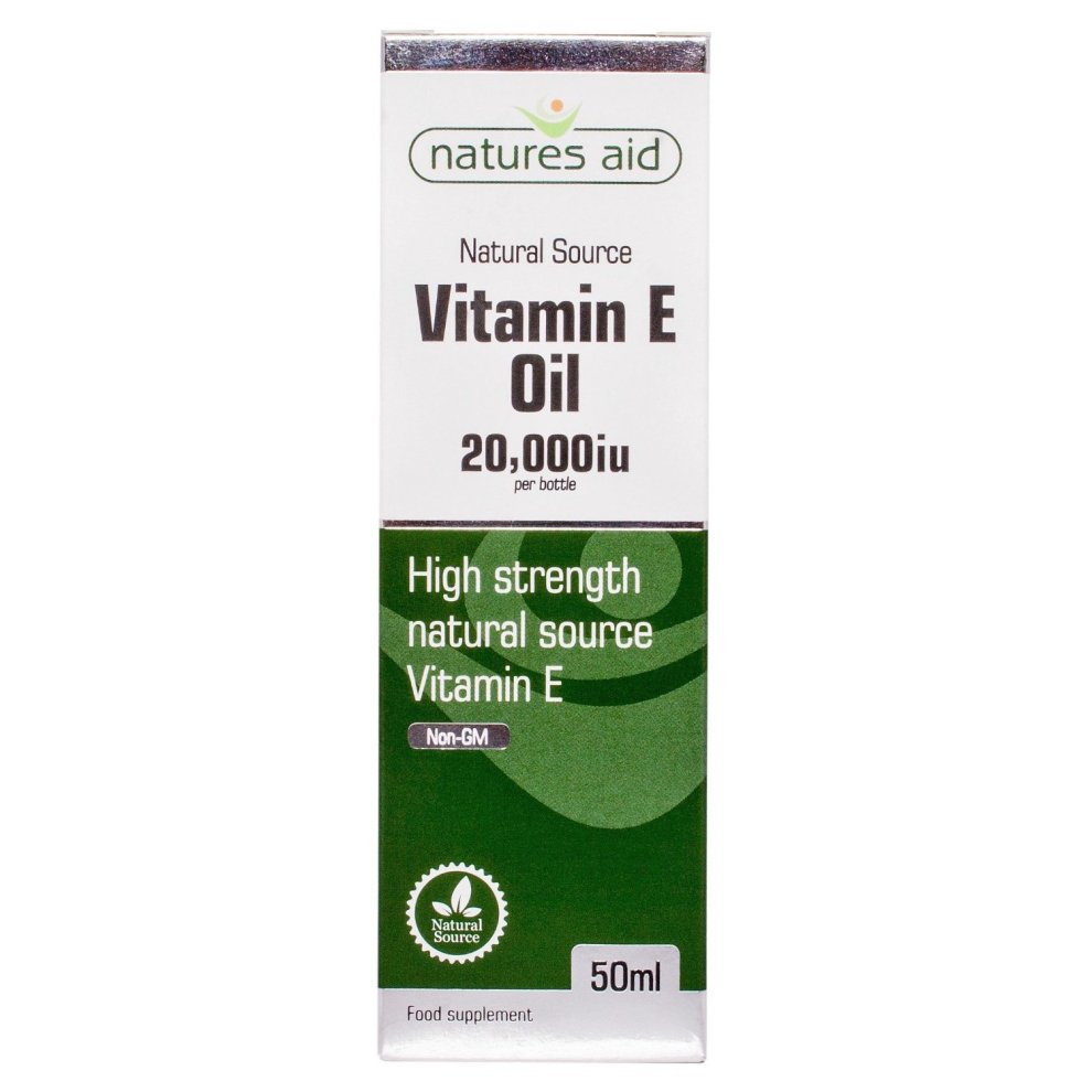 Natures Aid Vitamin E 50ml Oil 20.000iu