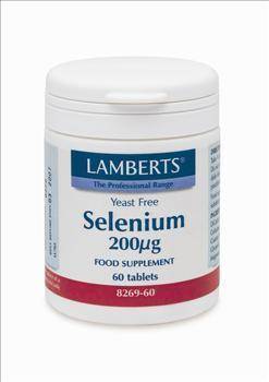 Lamberts Selenium 200mg Methionine 60s Tablets 0