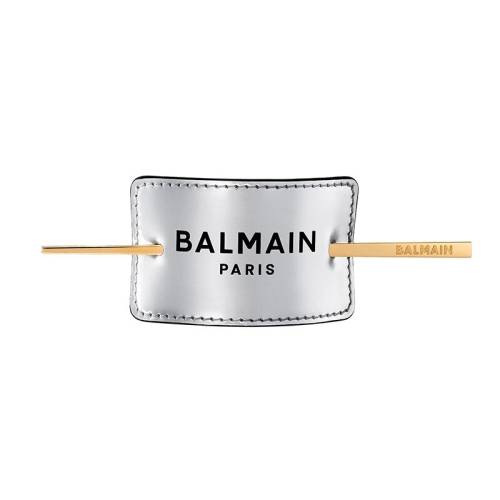 Balmain L/e Hair Barrette Silver Fw19, . .