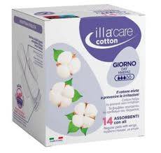 Illa Care Sanitary Day Cotton, Pads, 14pcs