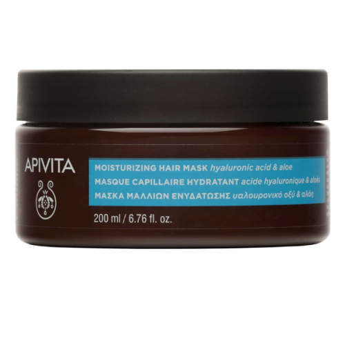 Apivita Moisturizing Hyaluronic Acid, Hair Mask, 200ml