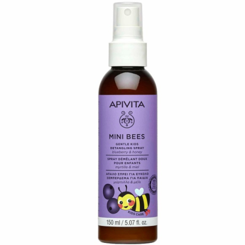 Apivita Mini Bees Gentle Kids Detangling, Spray, 150ml