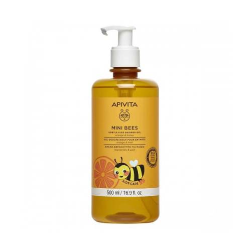 Apivita Mini Bees Gentle Kids, Shower Gel, 500ml