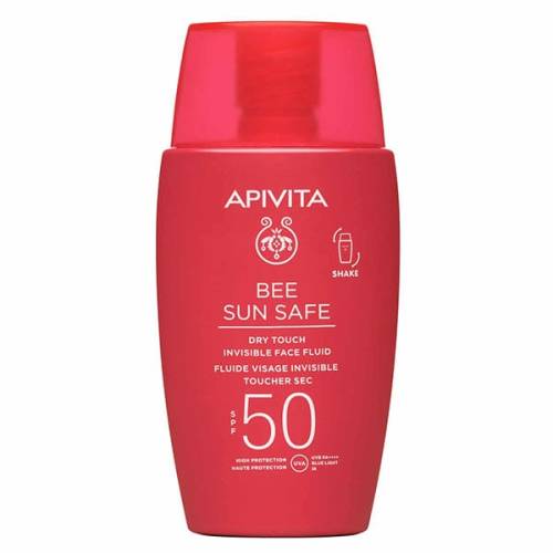 Apivita Sun Face Dry Touch Fluid Spf50 50ml, .