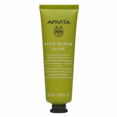 Apivita Face Scrub With Olive, ., 50ml