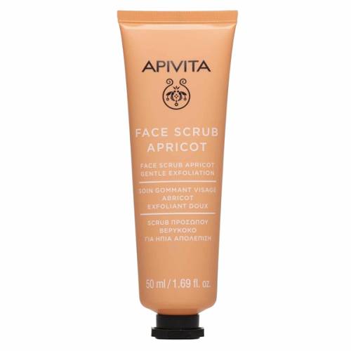 Apivita Face Scrub Apricot 50ml, .