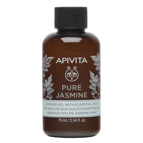 Apivita Pure Jasmine, Shower Gel, 75ml