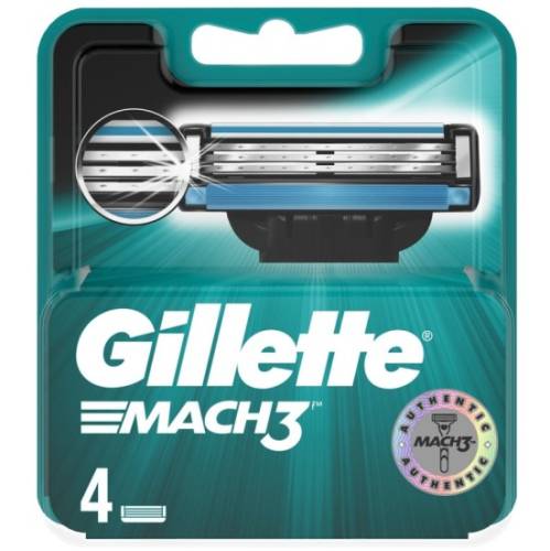 Gillette Mach 3, Refil, 4